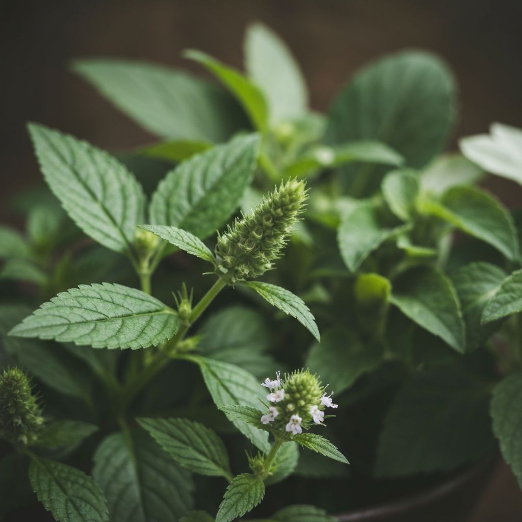 Lush botanical plants